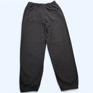 Skims Men’s Size Medium (oversized) Black Jogger Sweatpants